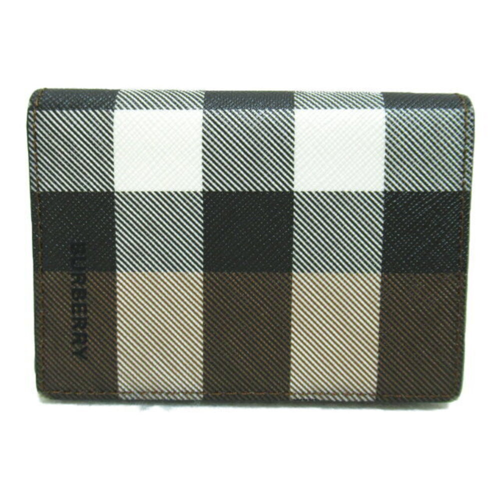 Burberry Wallet canvas brown black - Picture 2 of 8